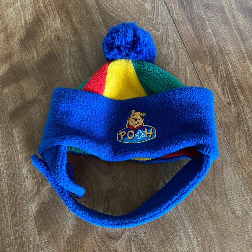 Vintage Winnie the Pooh ear flap beanie